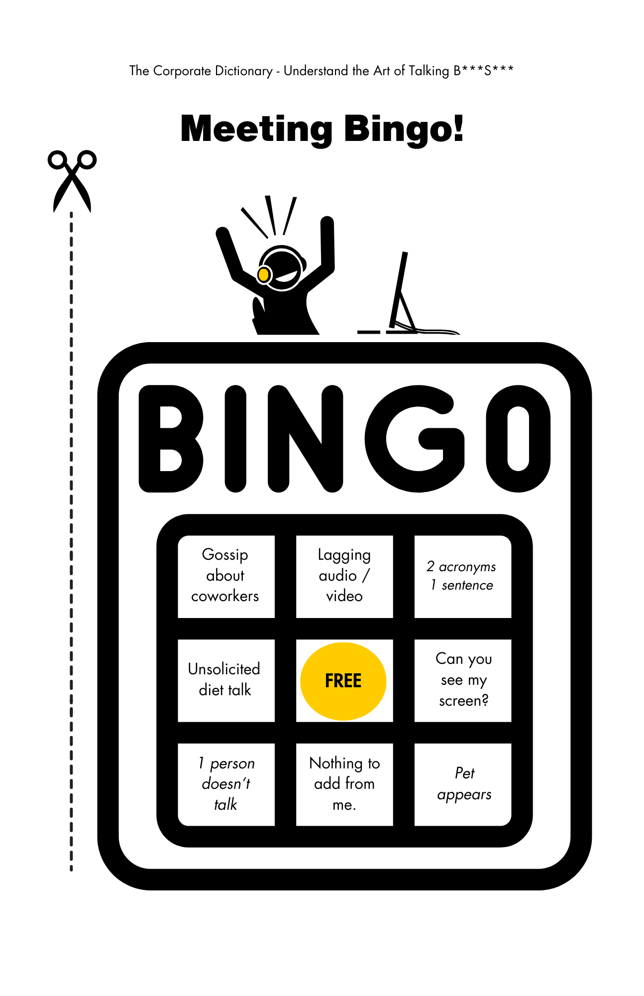 Meeting Bingo! FREE Playing Cards